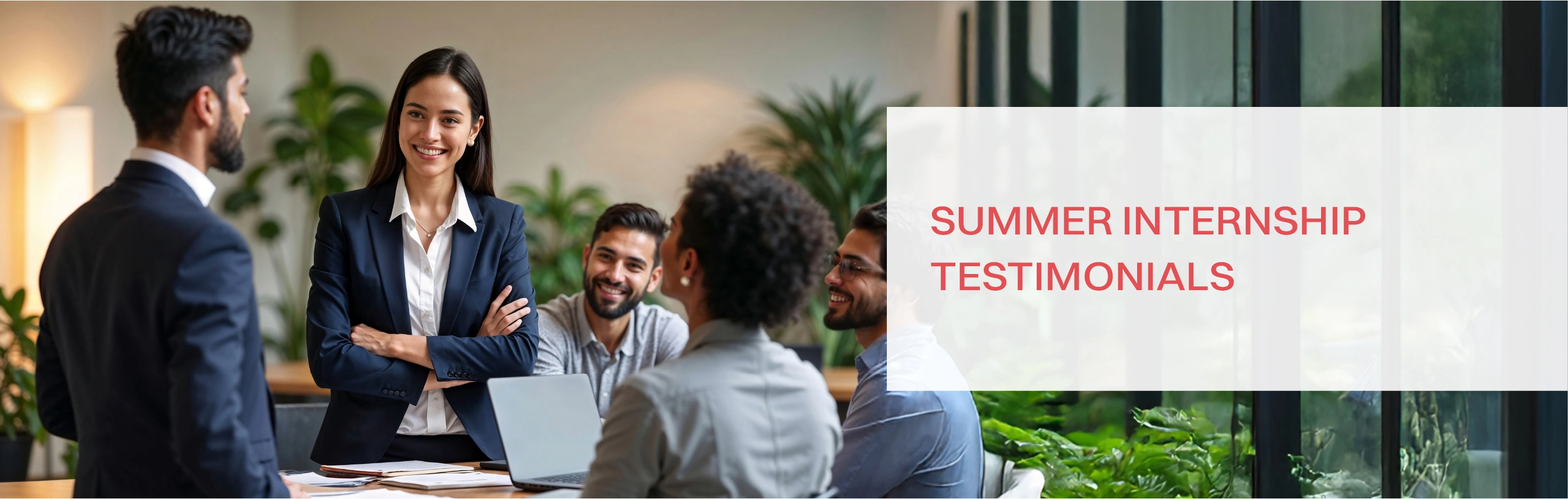 Summer Internship Testimonials